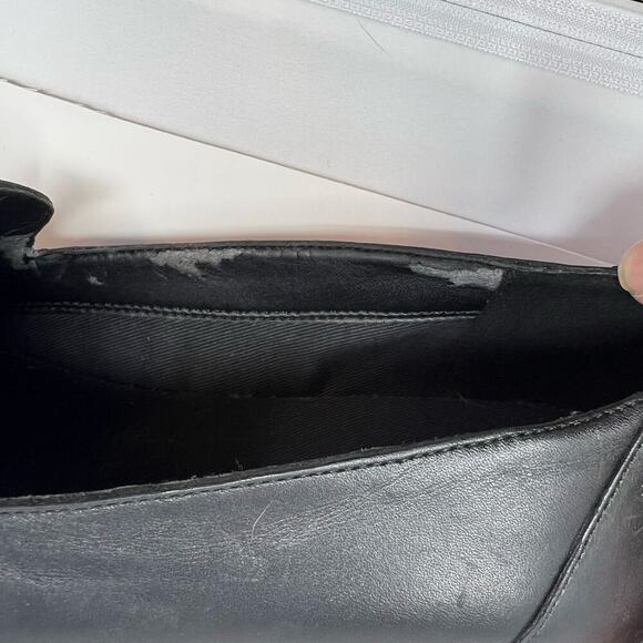 Cole Haan Black OriginalGrand C Buckle Loafer 7.5 VGUC Comfortable Preppy - Picture 8 of 10